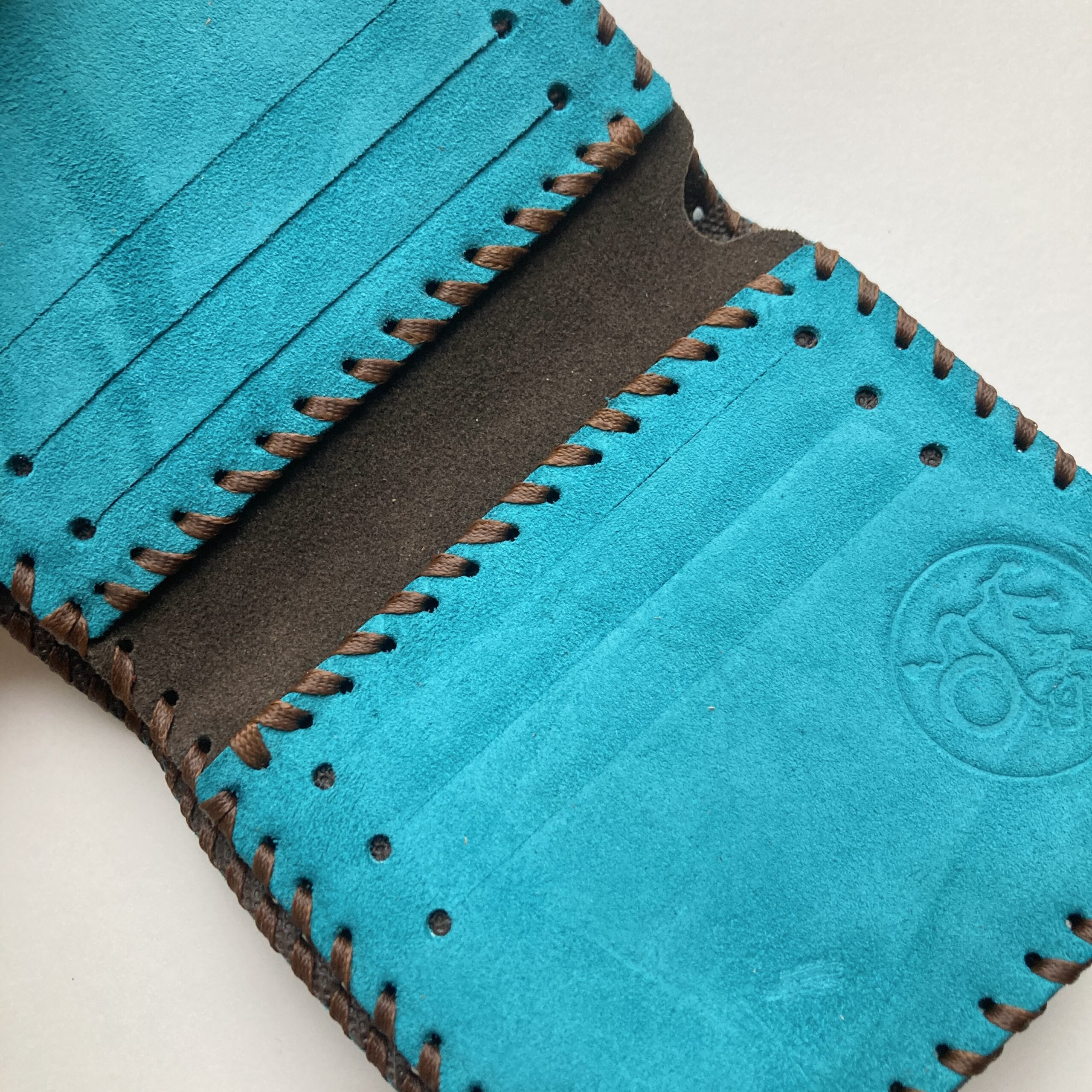 Porte-feuille "Tehran Leather" - Bleu – Image 8