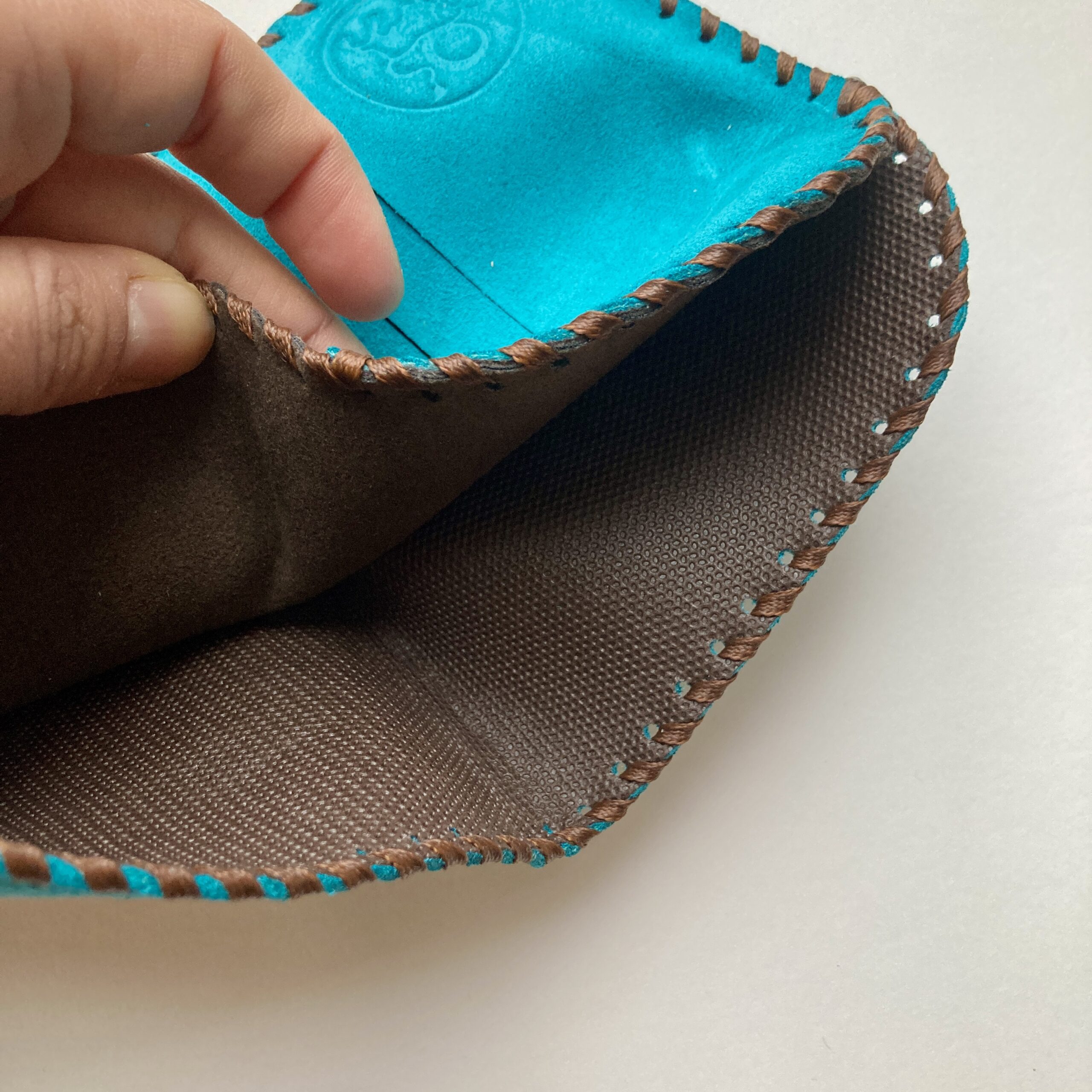 Porte-feuille "Tehran Leather" - Bleu – Image 7