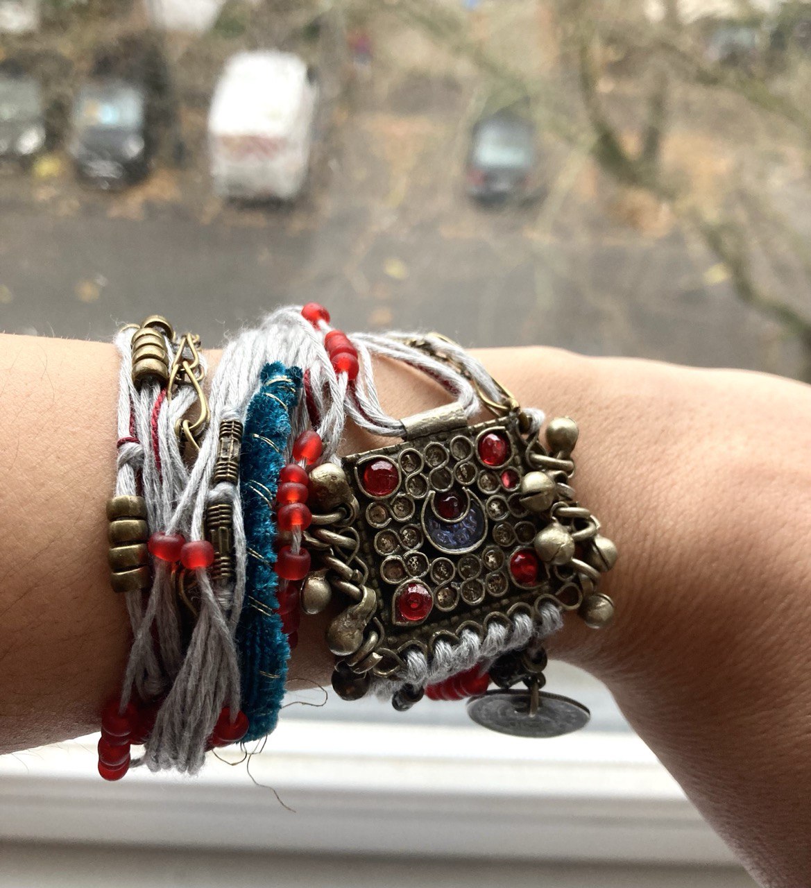 Buy Boho Macrame Bracelets With Quartz Gemstone, Simple, Petite, Hippie  Bracelets,mother's Day Gift Online in India - Etsy